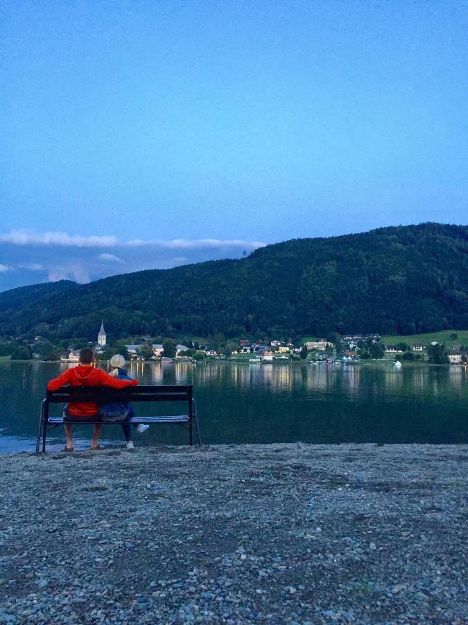 Ferienwohnung Villa Seeblick Bodensdorf Esterno foto