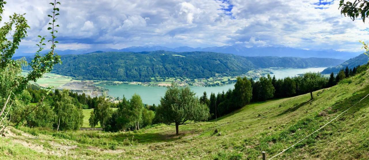 Ferienwohnung Villa Seeblick Bodensdorf Esterno foto